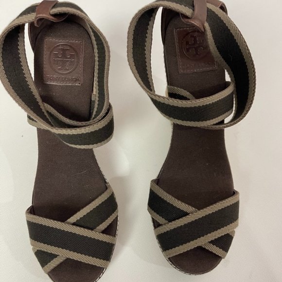 Tory Burch Canvas Espadrilles size 11 - Picture 2 of 6